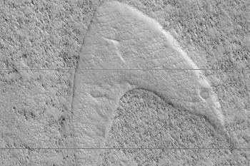 На Марсе нашли символику "Звездного пути"
