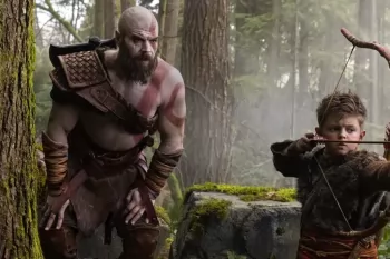 Представлен первый кадр из сериала "Бог войны" с Райаном Херстом