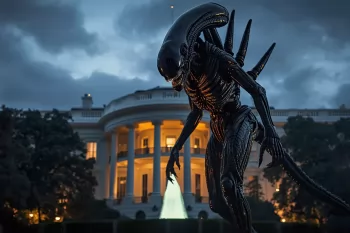 Белый дом зарегистрировал домен "Чужой"