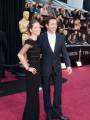 Роберт Дауни мл. с супругой на церемонии "Оскар 2011"