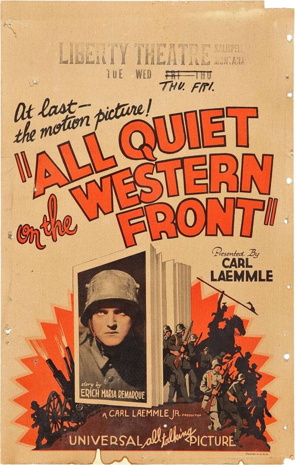 На западном фронте без перемен: постер N18280