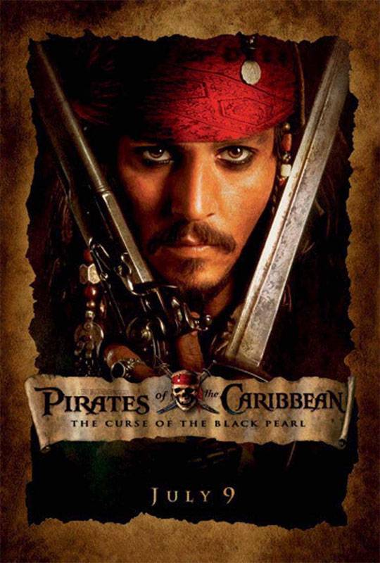 Пираты Карибского моря: Проклятие Черной жемчужины: постер N4511