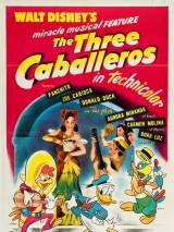Превью постера #64945 к мультфильму "Три кабальеро" (1944)