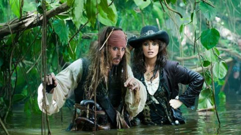 Отрывок из трейлера с Суперкубка фильма "Пираты Карибского моря 4: На странных берегах"