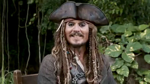 Промо-ролик к фильму "Пираты Карибского моря 4: На странных берегах"