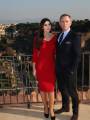 Дэниел Крэйг и Моника Беллуччи на съемках фильма "007: Спектр"