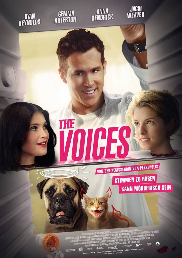 Голоса / The Voices (2014) отзывы. Рецензии. Новости кино. Актеры фильма Голоса. Отзывы о фильме Голоса