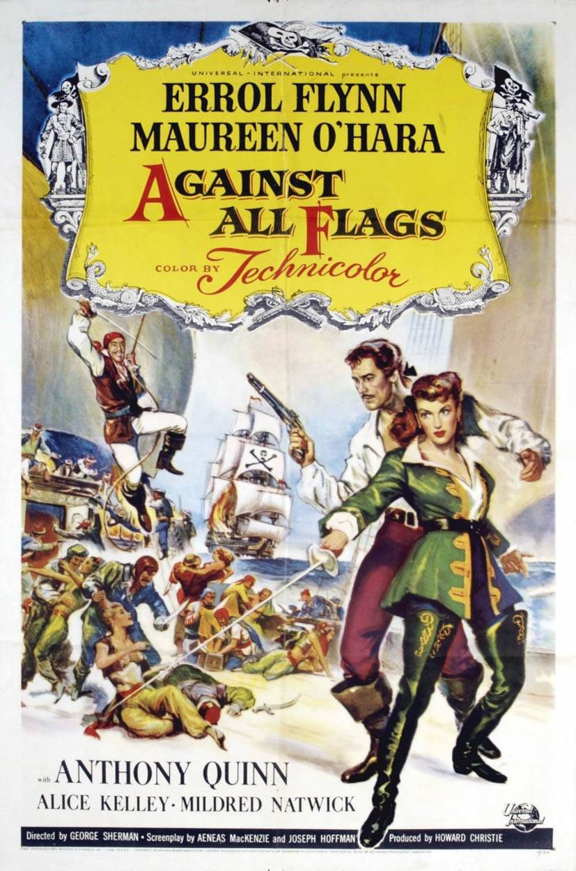 Против всех врагов / Against All Flags (1952) отзывы. Рецензии. Новости кино. Актеры фильма Против всех врагов. Отзывы о фильме Против всех врагов