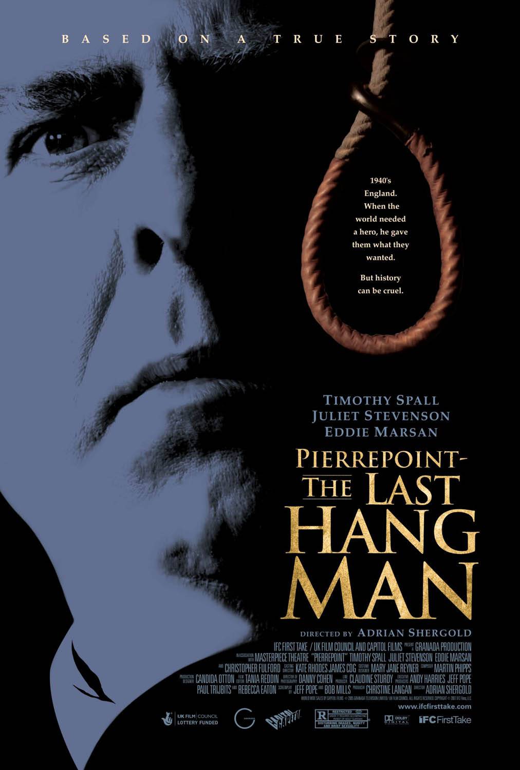 Последний палач / The Last Hangman (2005) отзывы. Рецензии. Новости кино. Актеры фильма Последний палач. Отзывы о фильме Последний палач
