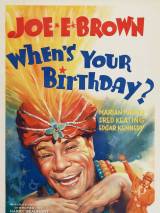 Превью постера #111435 к фильму "Когда твой день рождения?" (1937)