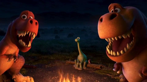 Отрывок из мультфильма "Хороший динозавр"