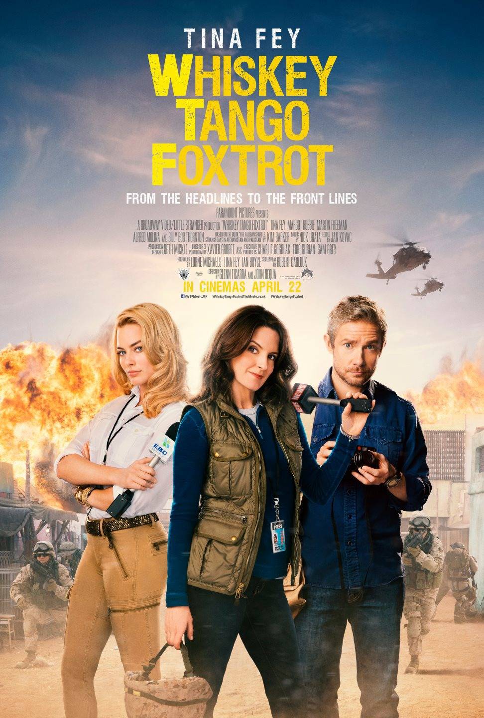 Репортерша / Whiskey Tango Foxtrot (2016) отзывы. Рецензии. Новости кино. Актеры фильма Репортерша. Отзывы о фильме Репортерша