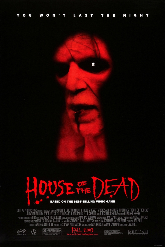 Дом мертвецов / House of the Dead (2003) отзывы. Рецензии. Новости кино. Актеры фильма Дом мертвецов. Отзывы о фильме Дом мертвецов