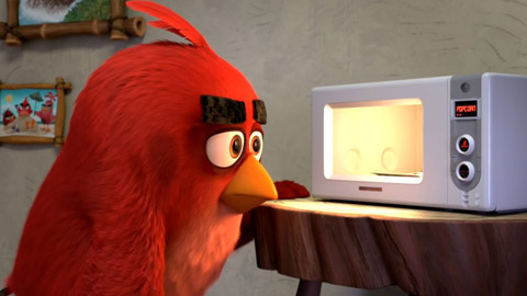 Вирусный ролик к мультфильму "Angry Birds в кино"