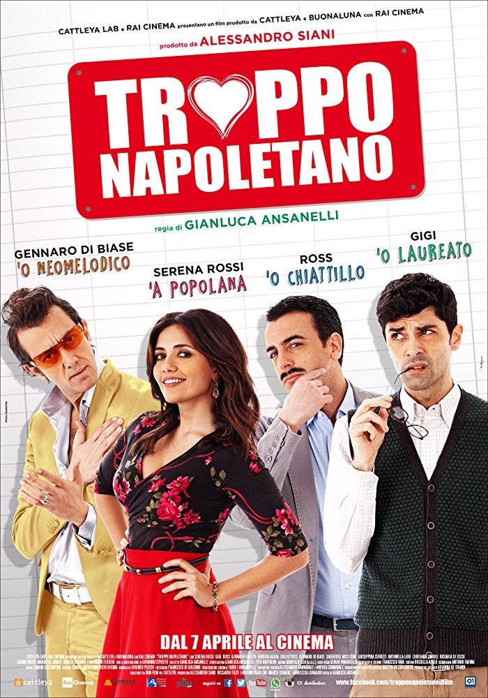 Из Неаполя с любовью / Troppo napoletano (2016) отзывы. Рецензии. Новости кино. Актеры фильма Из Неаполя с любовью. Отзывы о фильме Из Неаполя с любовью