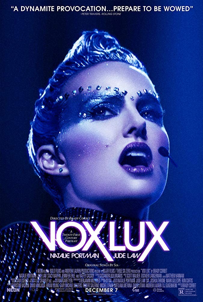 Вокс люкс / Vox Lux (2018) отзывы. Рецензии. Новости кино. Актеры фильма Вокс люкс. Отзывы о фильме Вокс люкс