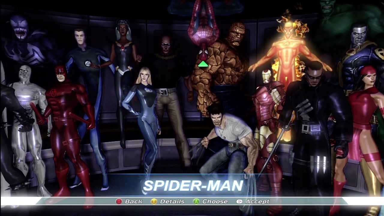 Игра Marvel: Ultimate Alliance (2006). Скриншот N149674