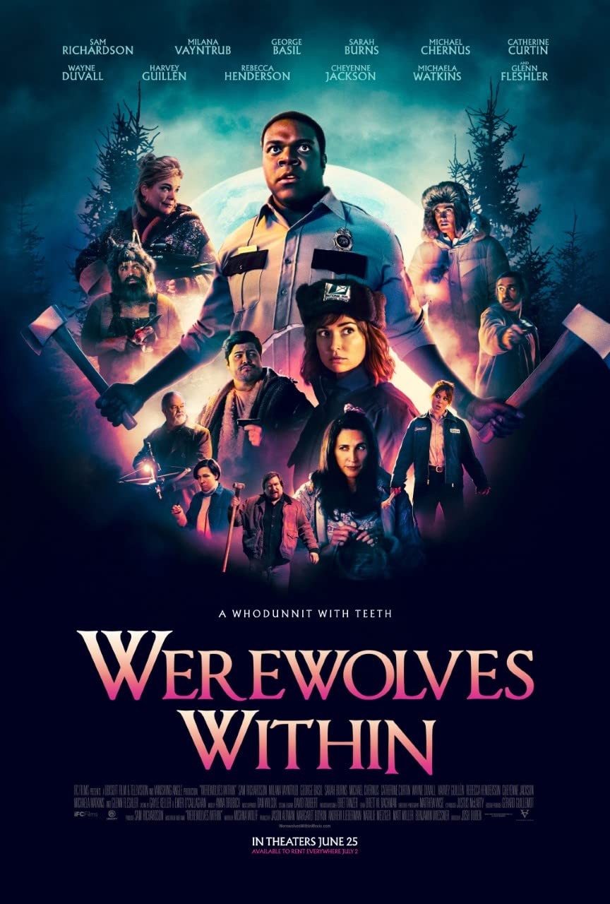 Оборотни внутри / Werewolves Within (2021) отзывы. Рецензии. Новости кино. Актеры фильма Оборотни внутри. Отзывы о фильме Оборотни внутри