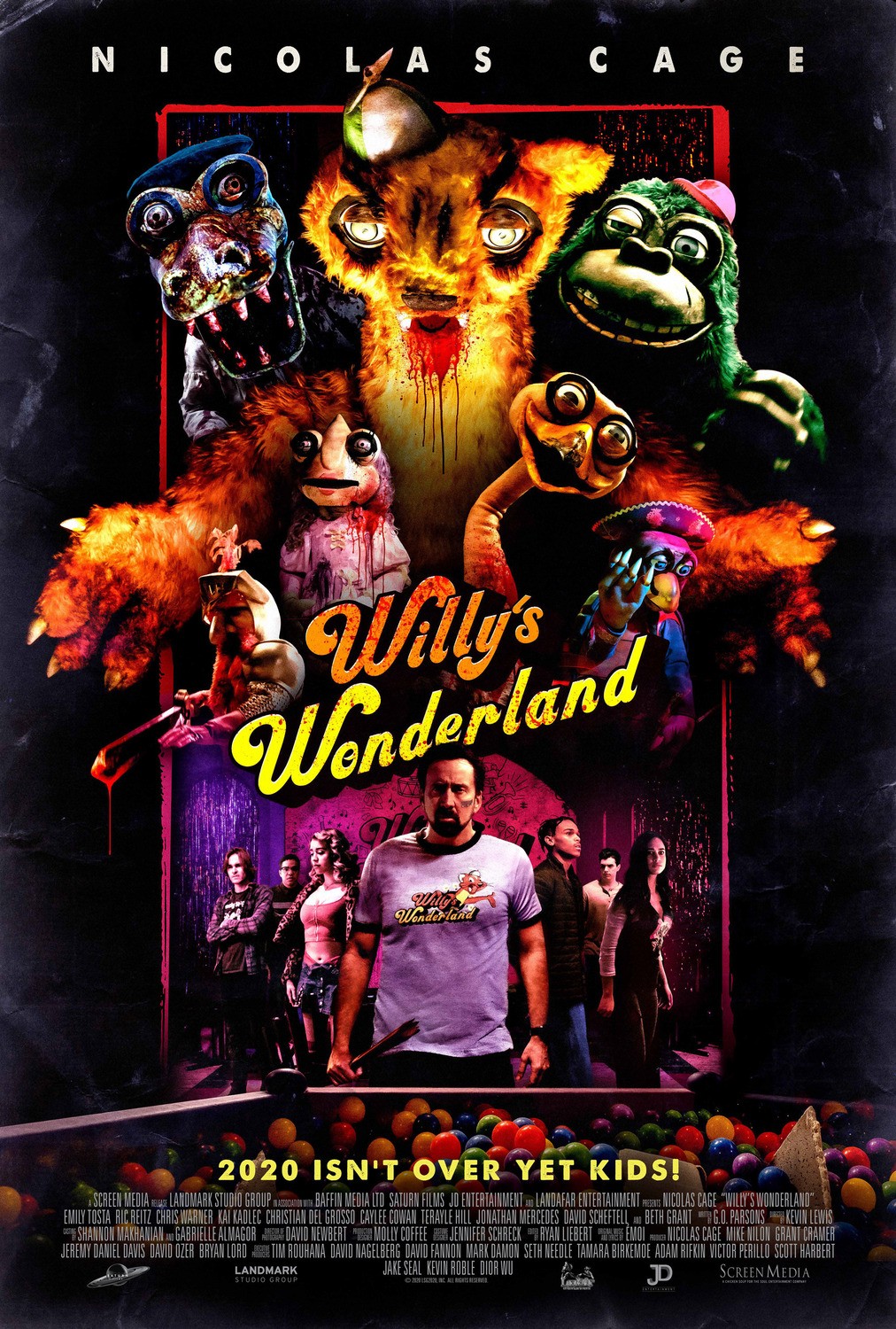 Страна чудес Вилли / Willy`s Wonderland (2021) отзывы. Рецензии. Новости кино. Актеры фильма Страна чудес Вилли. Отзывы о фильме Страна чудес Вилли