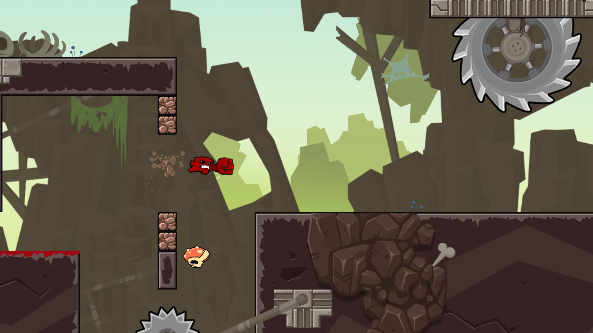 Игра Super Meat Boy Forever (2020). Скриншот N180406