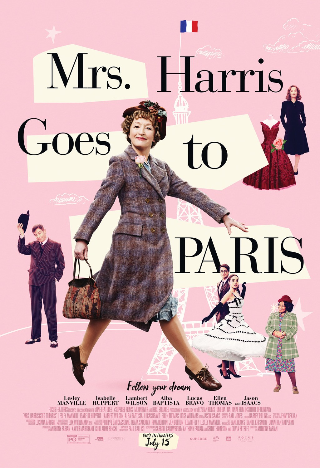 🎬 Фильм Миссис Харрис едет в Париж (2022) - Mrs. Harris Goes to Paris -  полная информация о фильме, режиссер: Энтони Фабиан