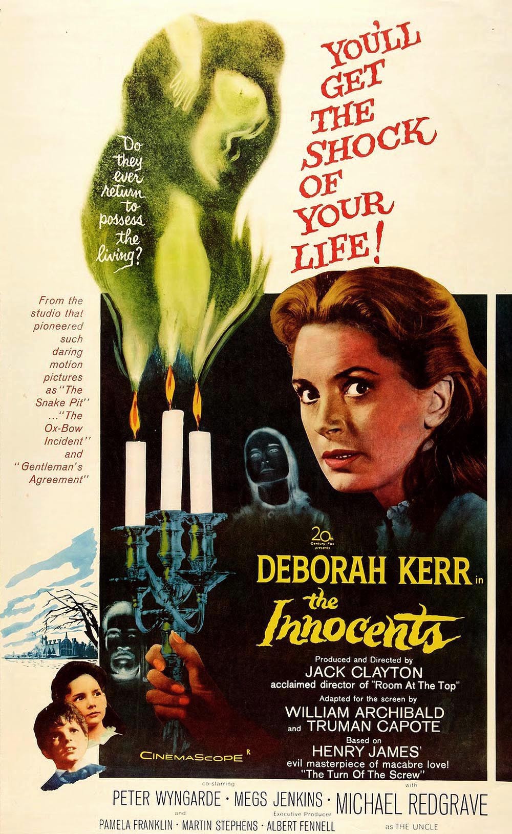 Невиновные / The Innocents (1961) отзывы. Рецензии. Новости кино. Актеры фильма Невиновные. Отзывы о фильме Невиновные