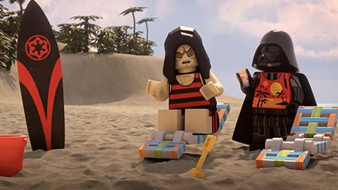 Кадр к фильму ЛЕГО Звездные войны: Летние каникулы / Lego Star Wars Summer Vacation