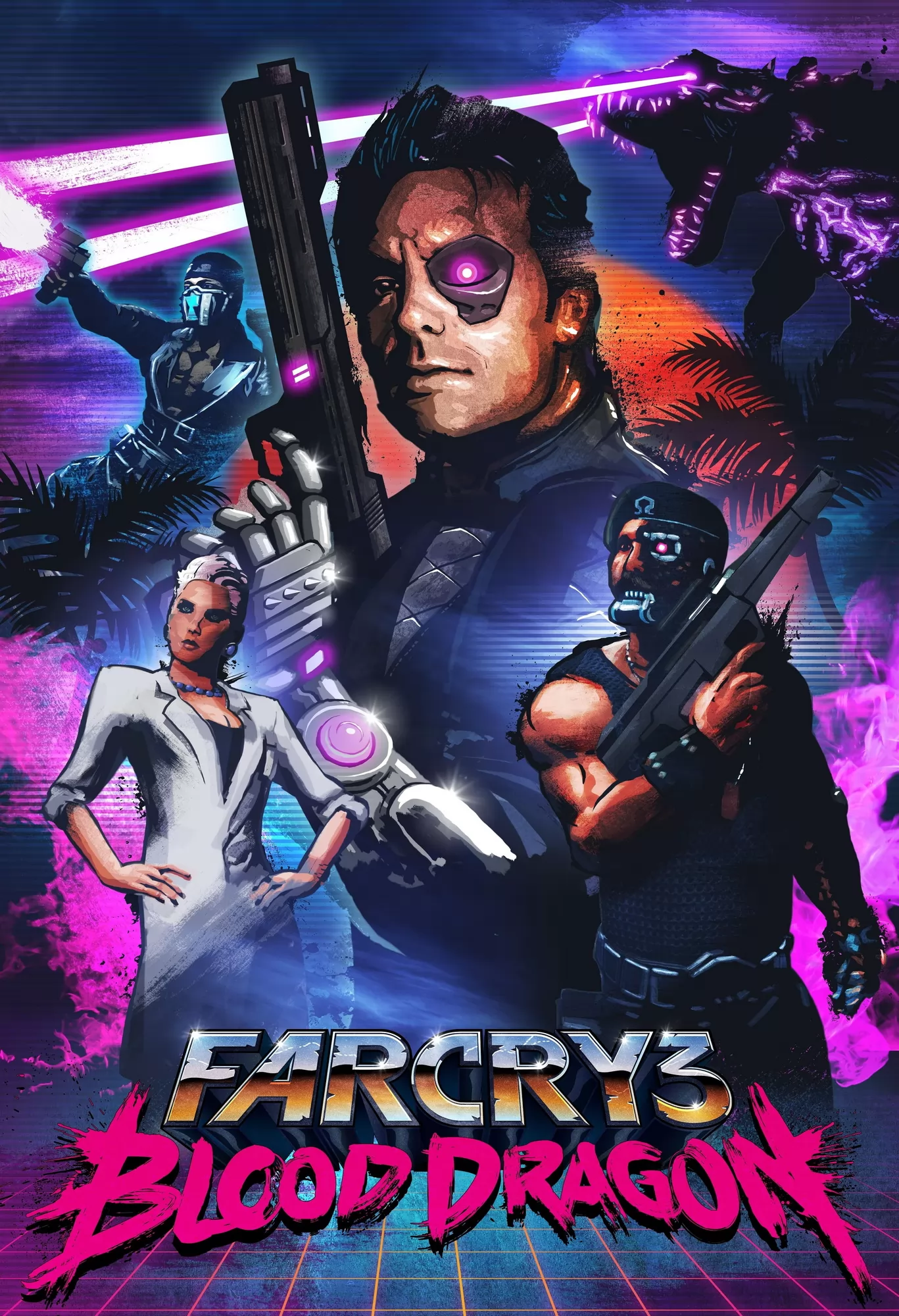 🕹 Игра: Far Cry 3: Blood Dragon (2013) - полная информация об игре