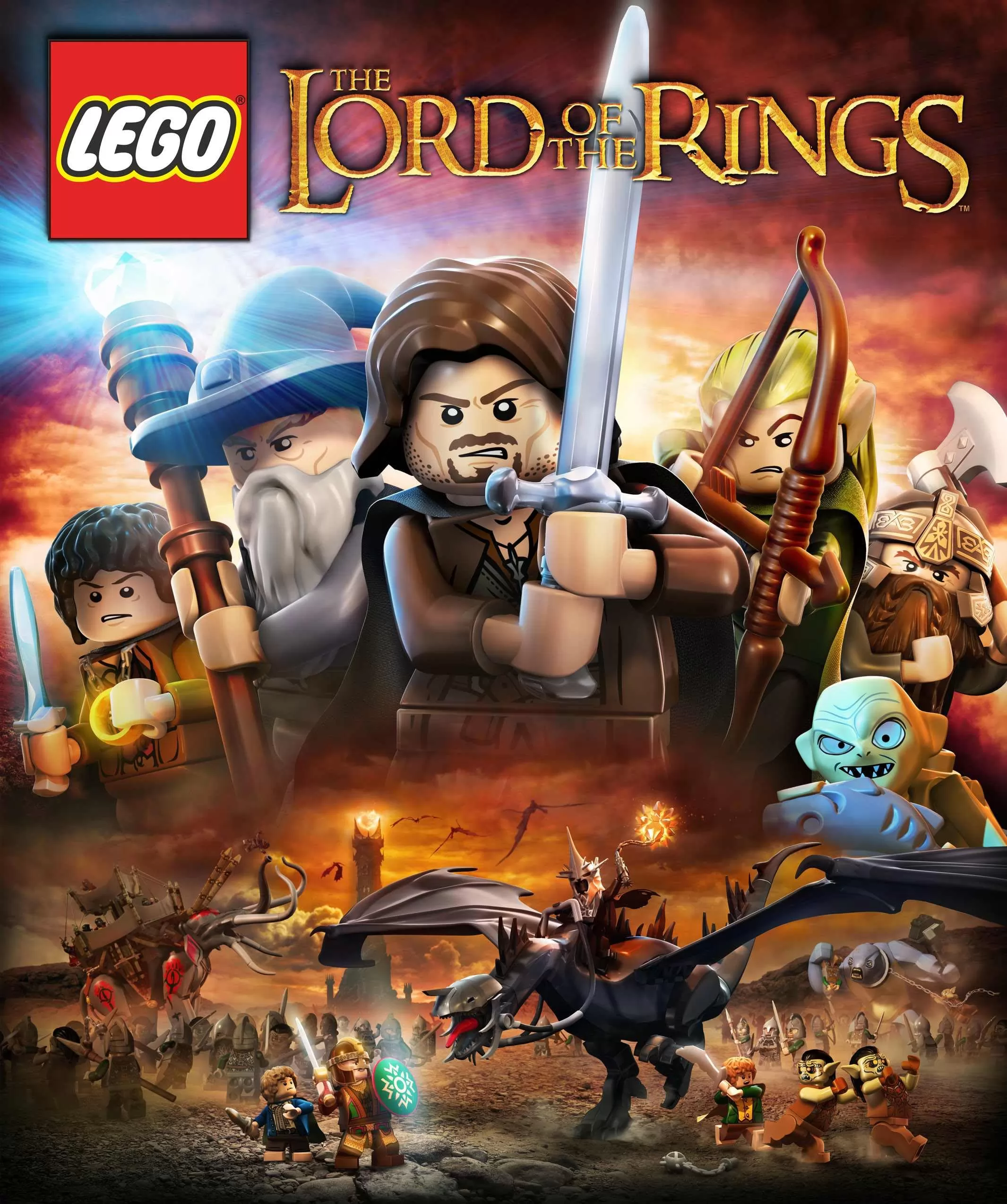 Обложка N235887 к игре LEGO The Lord of the Rings (2012)