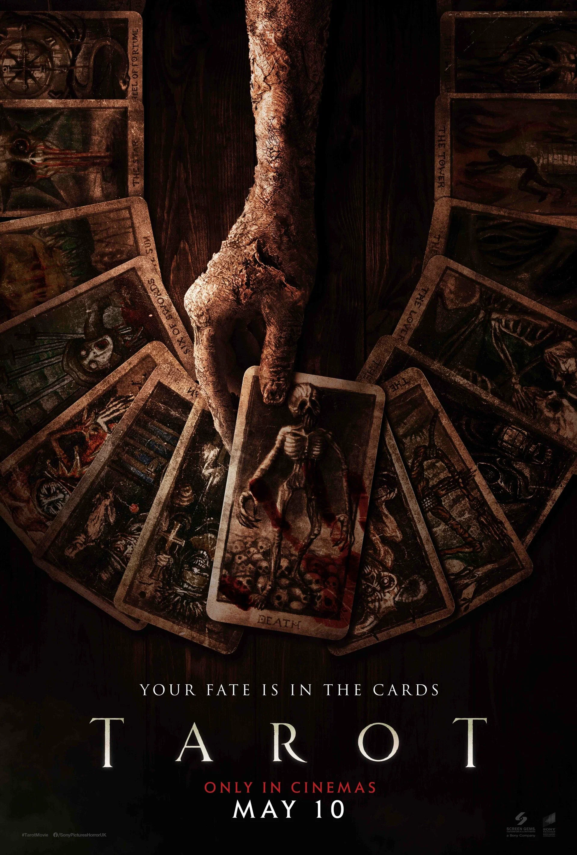 🎬 Фильм Таро Карта смерти (2024) - Tarot Буду с - полная информация о  фильме, режиссер: Спенсер Коэн