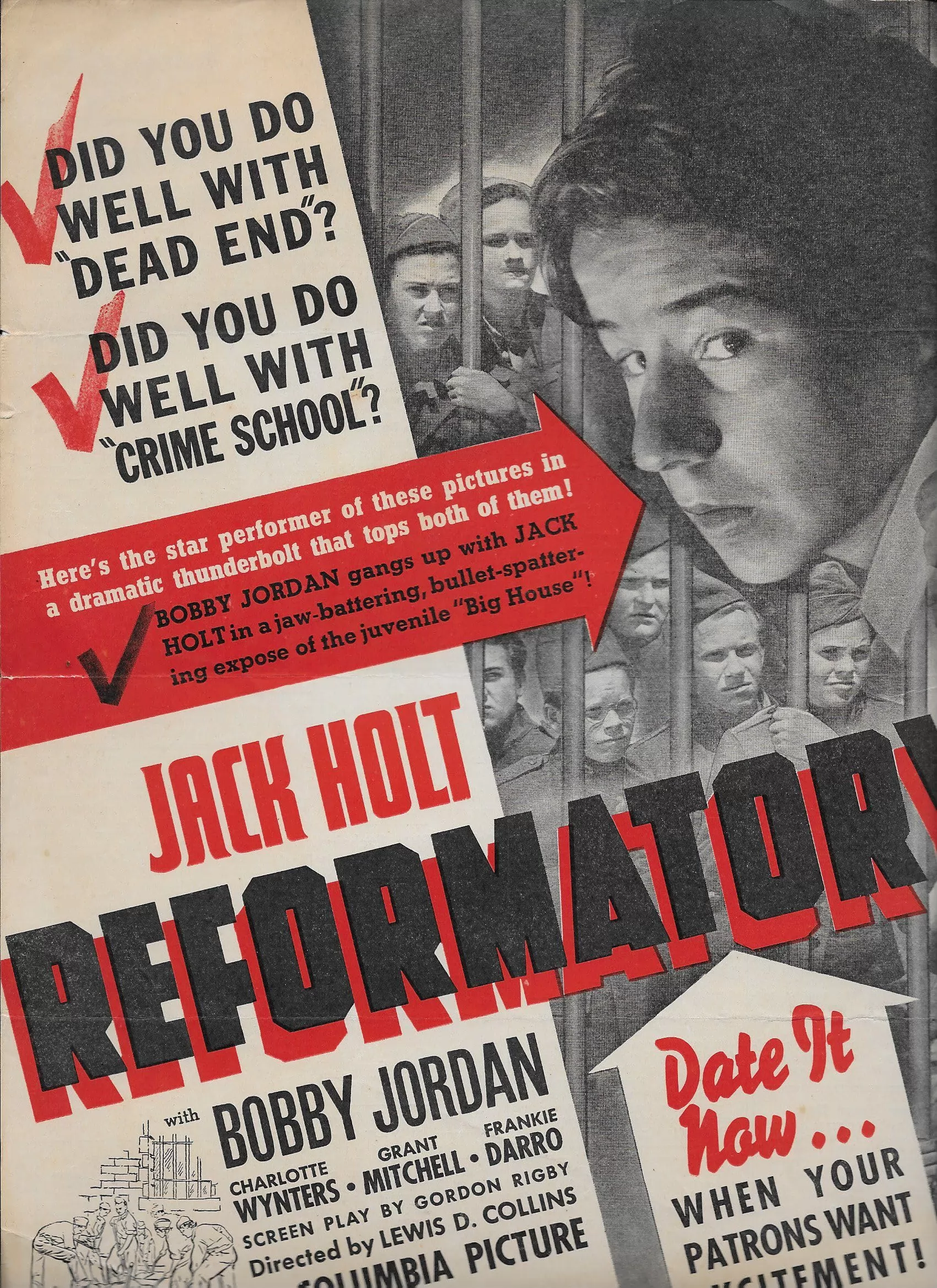 Реформаторский / Reformatory (1938) отзывы. Рецензии. Новости кино. Актеры фильма Реформаторский. Отзывы о фильме Реформаторский