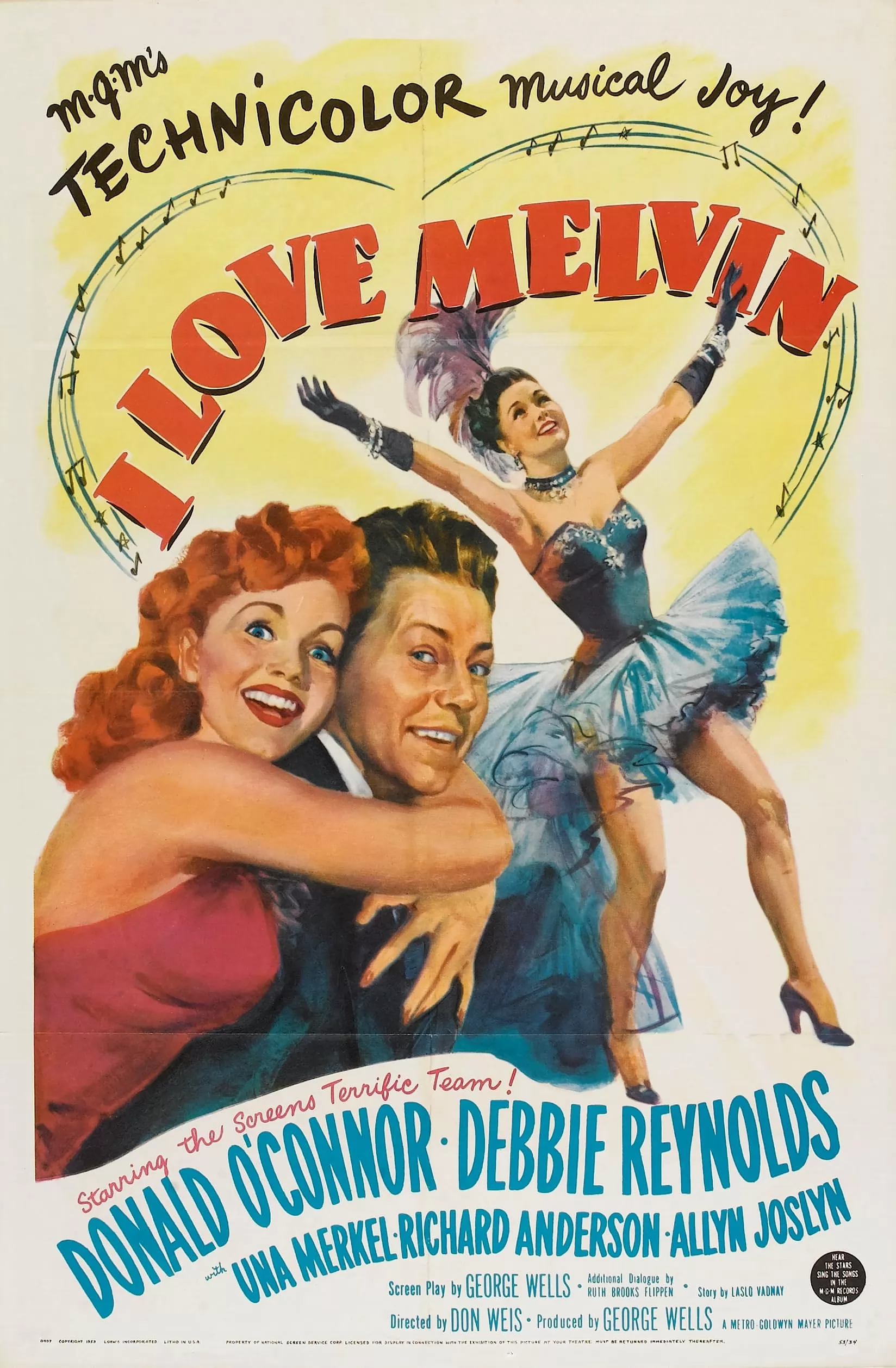 Я люблю Мэлвина / I Love Melvin (1953) отзывы. Рецензии. Новости кино. Актеры фильма Я люблю Мэлвина. Отзывы о фильме Я люблю Мэлвина