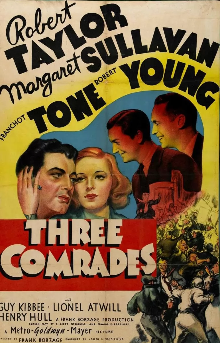 Три товарища / Three Comrades (1938) отзывы. Рецензии. Новости кино. Актеры фильма Три товарища. Отзывы о фильме Три товарища