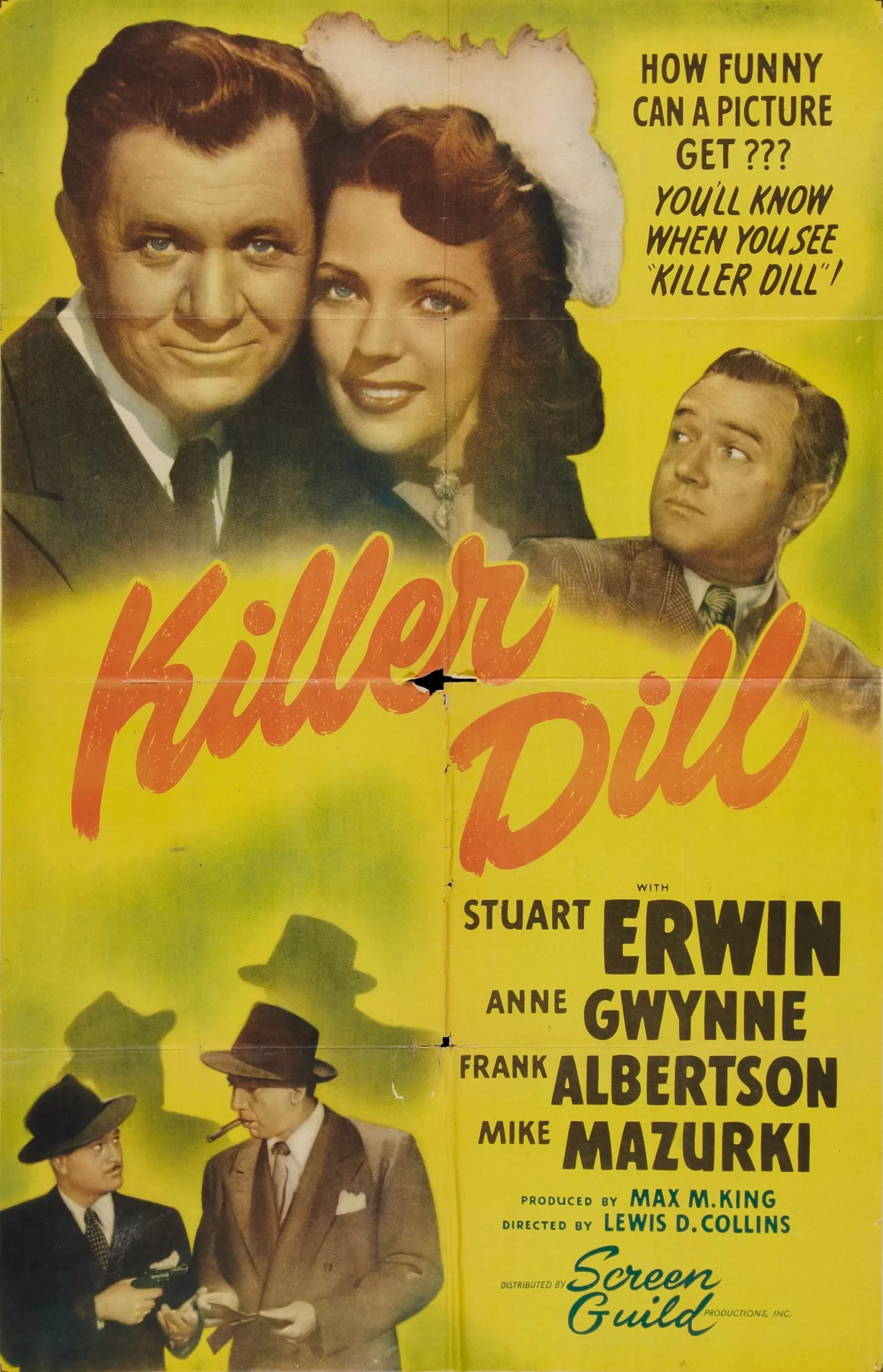 Убийственный Дилл / Killer Dill (1947) отзывы. Рецензии. Новости кино. Актеры фильма Убийственный Дилл. Отзывы о фильме Убийственный Дилл