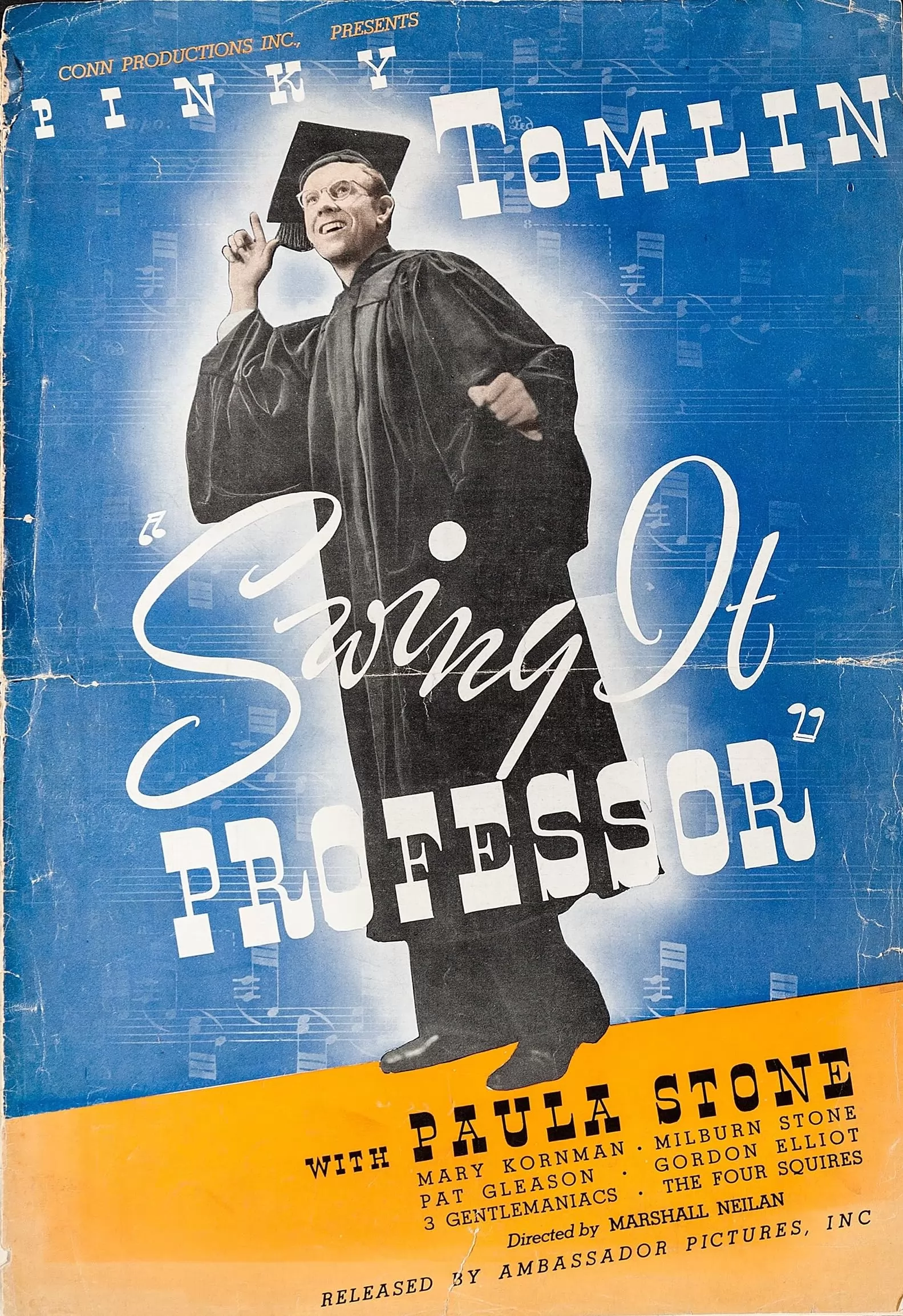 Свинг, профессор / Swing It Professor (1937) отзывы. Рецензии. Новости кино. Актеры фильма Свинг, профессор. Отзывы о фильме Свинг, профессор