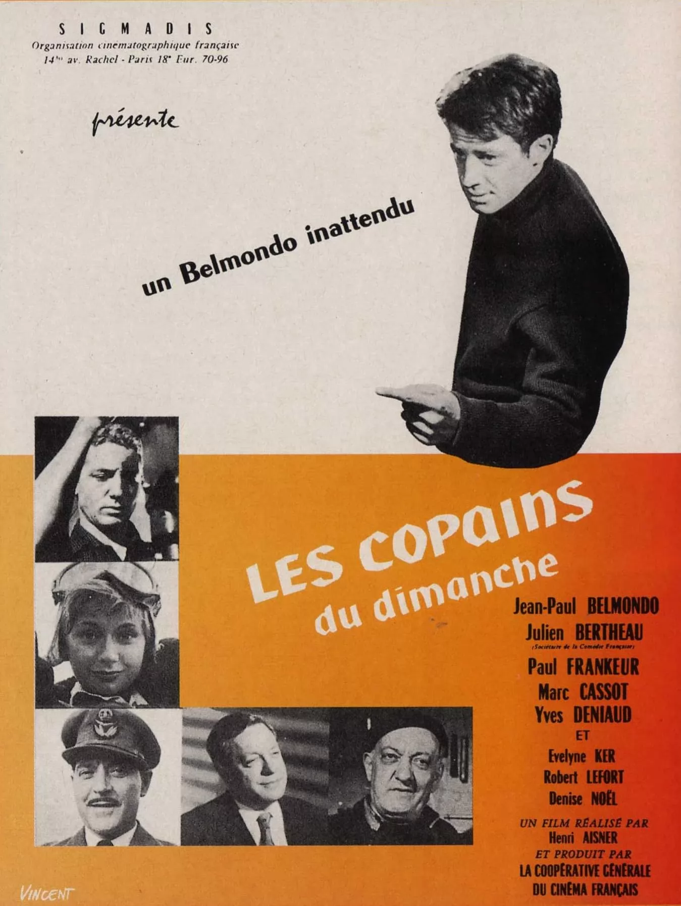 Воскресные друзья / Les copains du dimanche (1958) отзывы. Рецензии. Новости кино. Актеры фильма Воскресные друзья. Отзывы о фильме Воскресные друзья