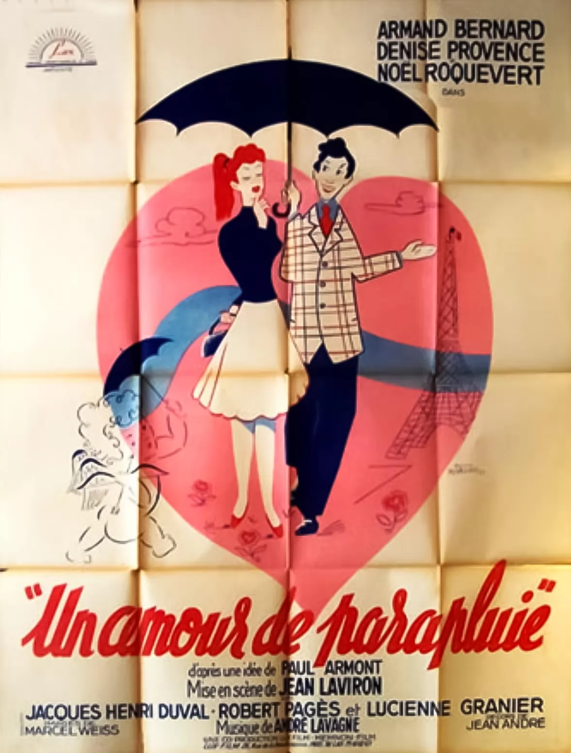 Любовь под зонтиком / Un amour de parapluie (1951) отзывы. Рецензии. Новости кино. Актеры фильма Любовь под зонтиком. Отзывы о фильме Любовь под зонтиком