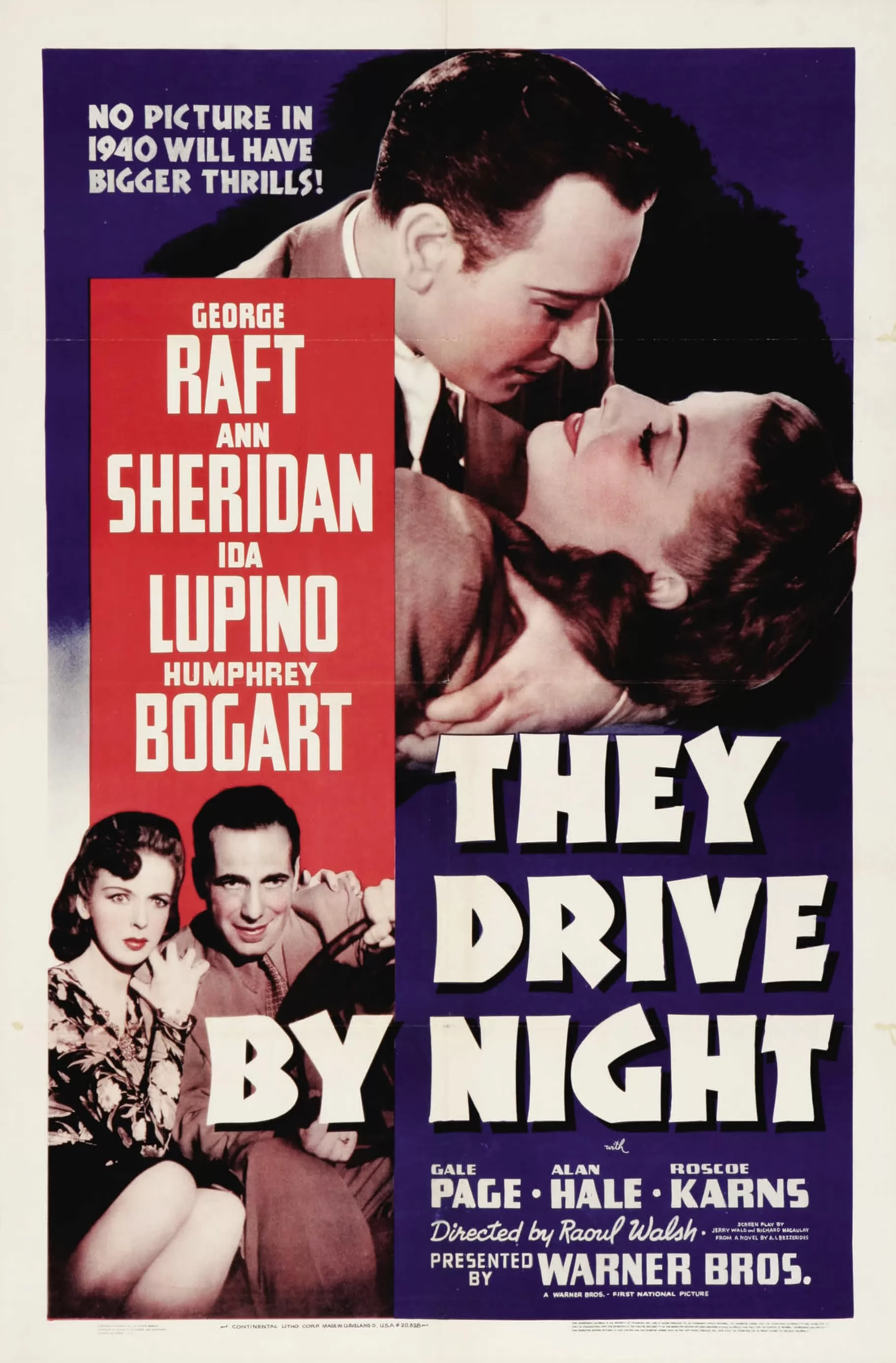 Они ехали ночью / They Drive by Night (1940) отзывы. Рецензии. Новости кино. Актеры фильма Они ехали ночью. Отзывы о фильме Они ехали ночью