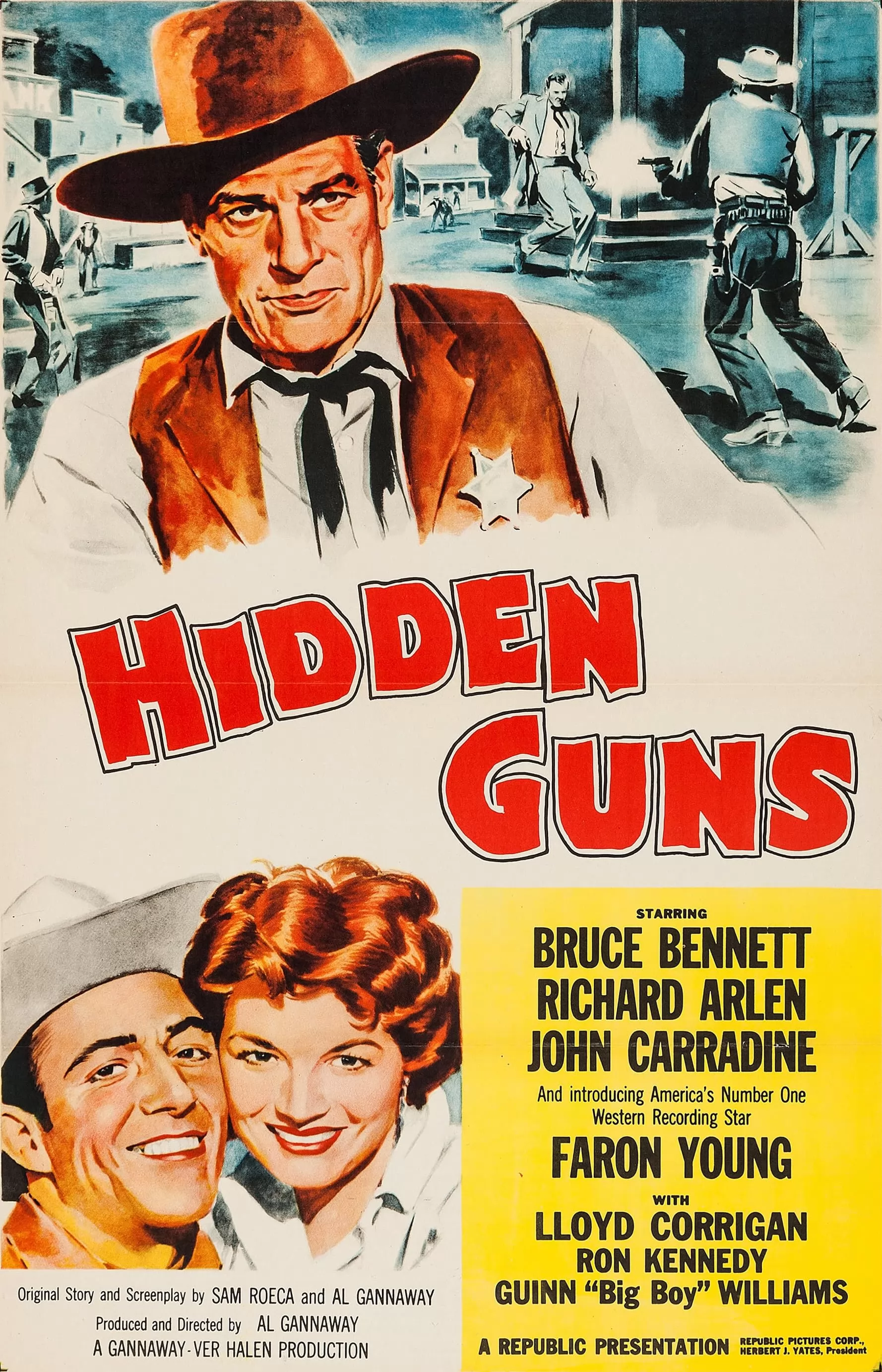 Спрятанные револьверы / Hidden Guns (1956) отзывы. Рецензии. Новости кино. Актеры фильма Спрятанные револьверы. Отзывы о фильме Спрятанные револьверы