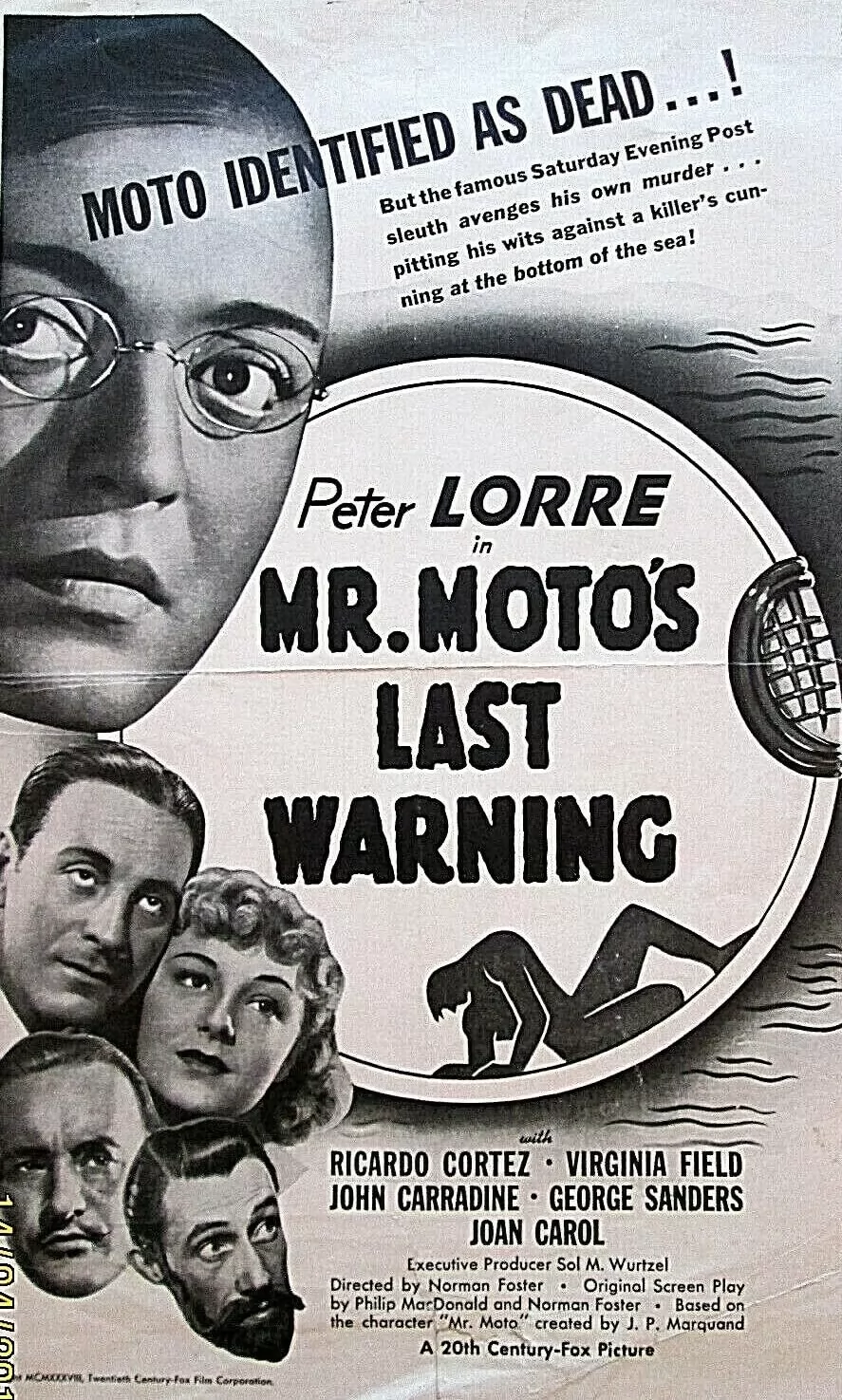 Последнее предупреждение мистера Мото / Mr. Moto`s Last Warning (1939) отзывы. Рецензии. Новости кино. Актеры фильма Последнее предупреждение мистера Мото. Отзывы о фильме Последнее предупреждение мистера Мото