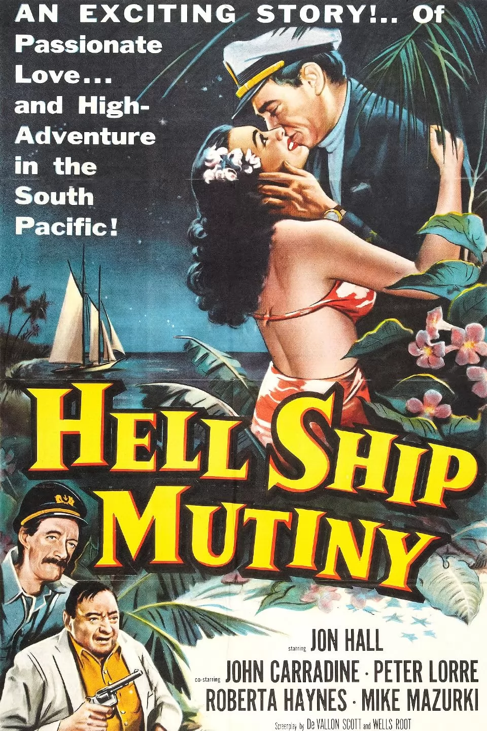 Бунт на адском корабле / Hell Ship Mutiny (1957) отзывы. Рецензии. Новости кино. Актеры фильма Бунт на адском корабле. Отзывы о фильме Бунт на адском корабле