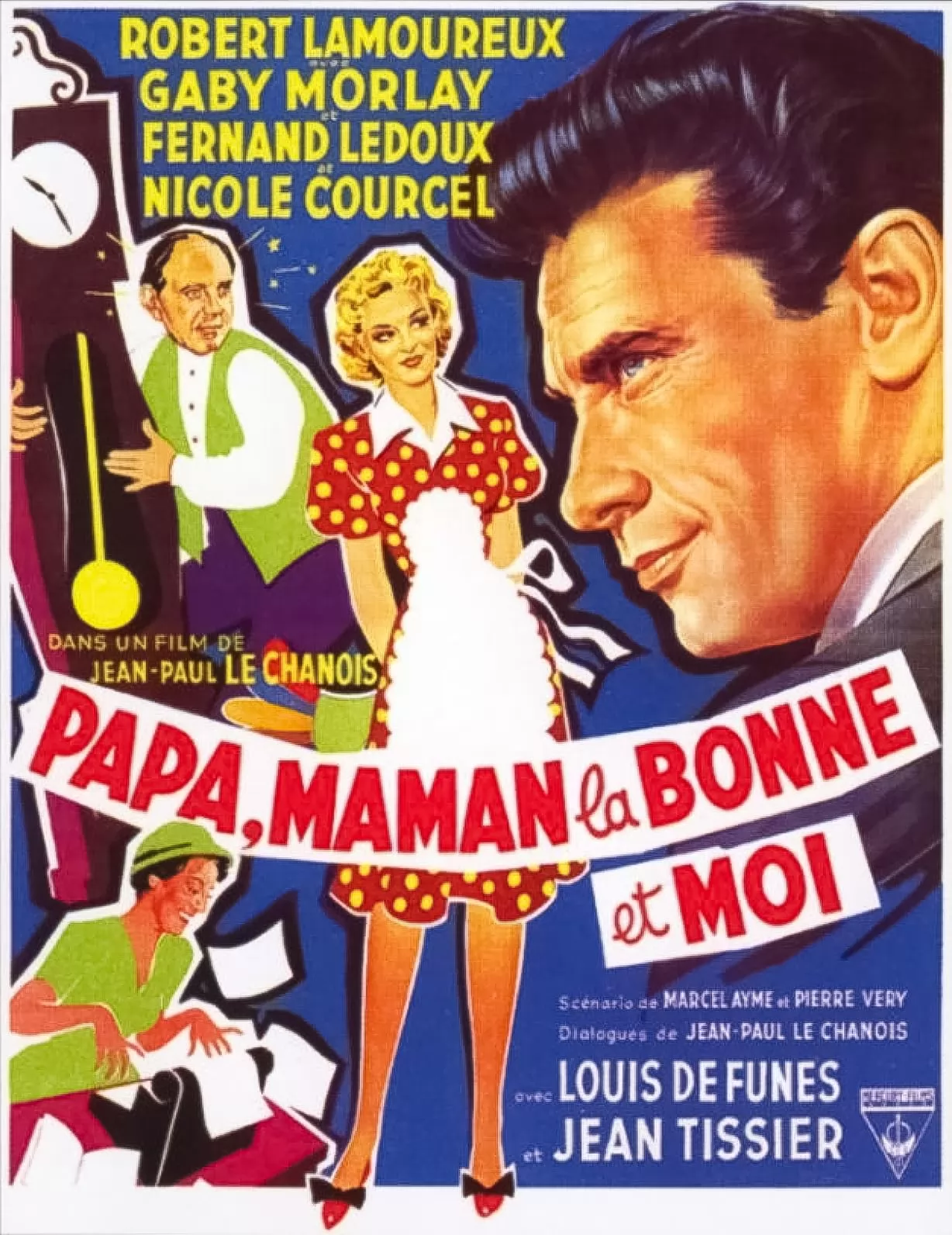 Папа, мама, служанка и я / Papa, maman, la bonne et moi... (1954) отзывы. Рецензии. Новости кино. Актеры фильма Папа, мама, служанка и я. Отзывы о фильме Папа, мама, служанка и я