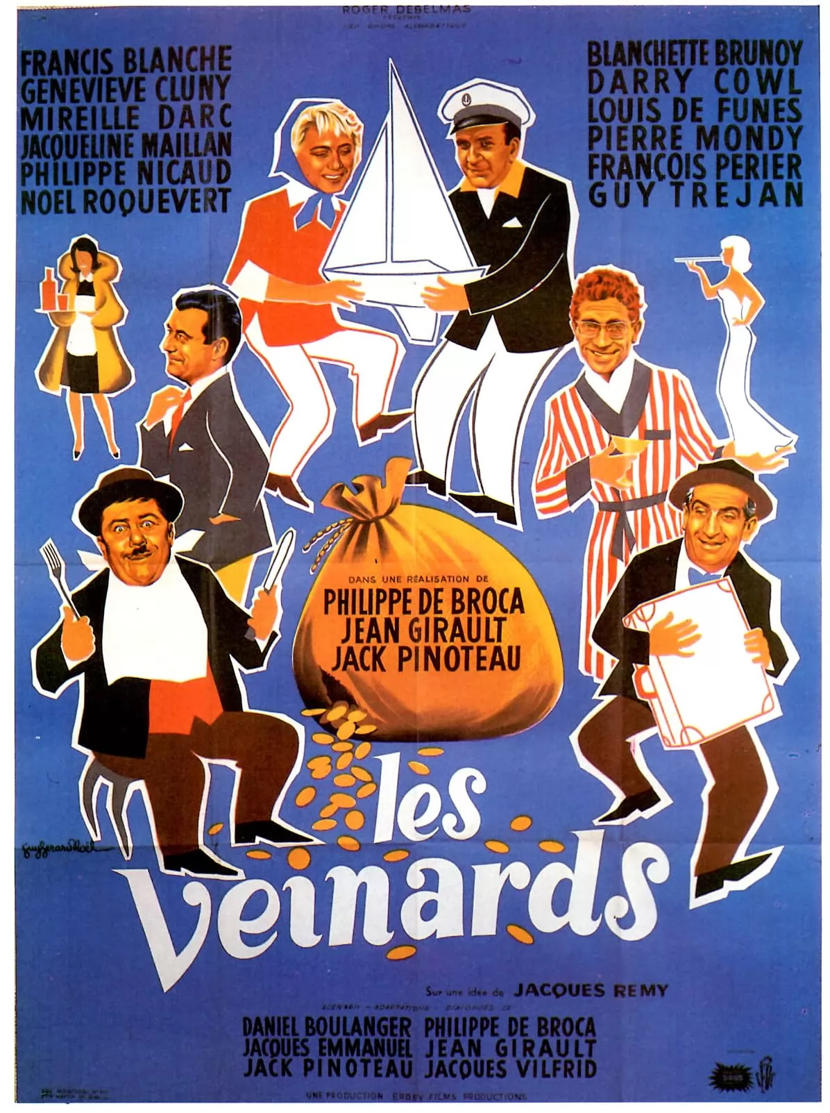 Счастливчики / Les Veinards (1963) отзывы. Рецензии. Новости кино. Актеры фильма Счастливчики. Отзывы о фильме Счастливчики