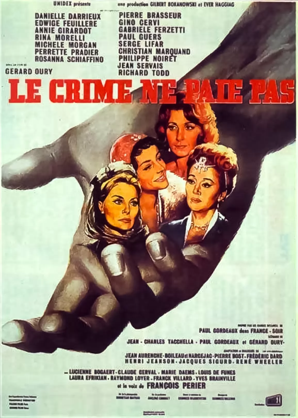 Преступление не выгодно / Le crime ne paie pas (1962) отзывы. Рецензии. Новости кино. Актеры фильма Преступление не выгодно. Отзывы о фильме Преступление не выгодно