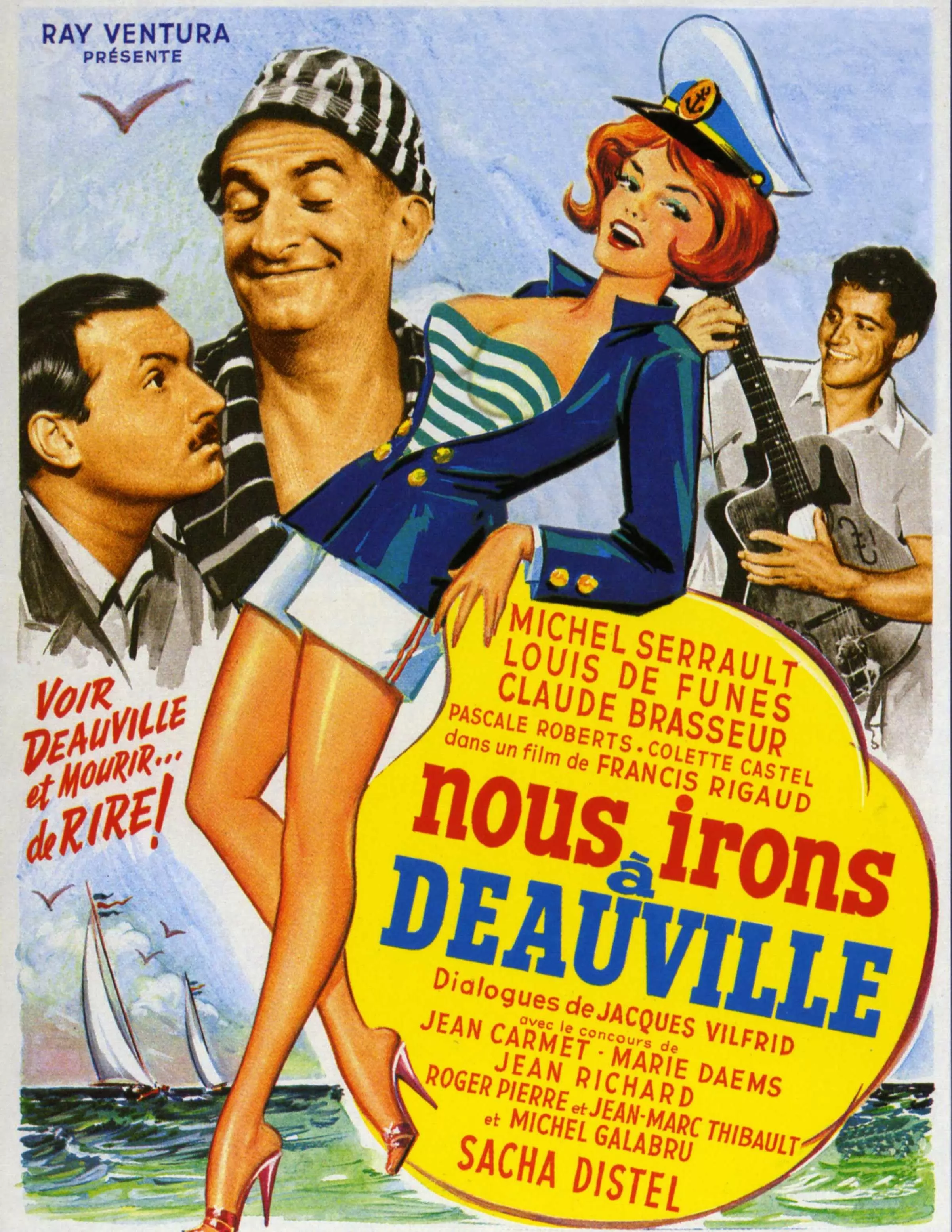 Мы поедем в Довиль / Nous irons à Deauville (1962) отзывы. Рецензии. Новости кино. Актеры фильма Мы поедем в Довиль. Отзывы о фильме Мы поедем в Довиль