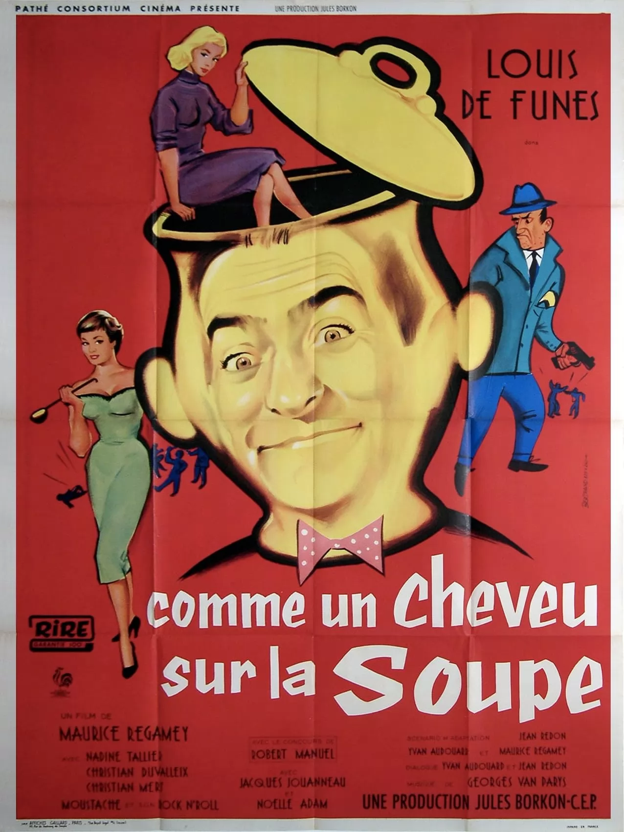 Совершенно некстати / Comme un cheveu sur la soupe (1957) отзывы. Рецензии. Новости кино. Актеры фильма Совершенно некстати. Отзывы о фильме Совершенно некстати