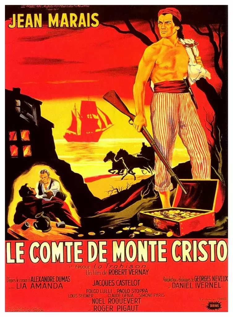 Граф Монте Кристо / Le comte de Monte-Cristo (1954) отзывы. Рецензии. Новости кино. Актеры фильма Граф Монте Кристо. Отзывы о фильме Граф Монте Кристо