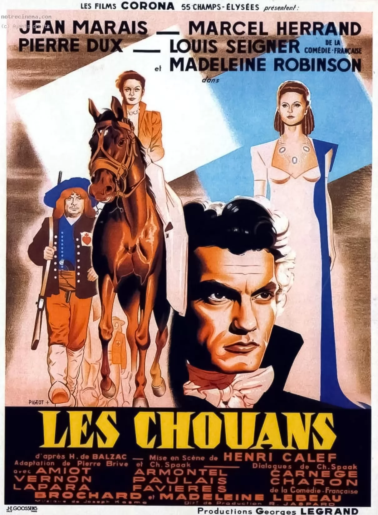 Шуаны / Les chouans (1947) отзывы. Рецензии. Новости кино. Актеры фильма Шуаны. Отзывы о фильме Шуаны