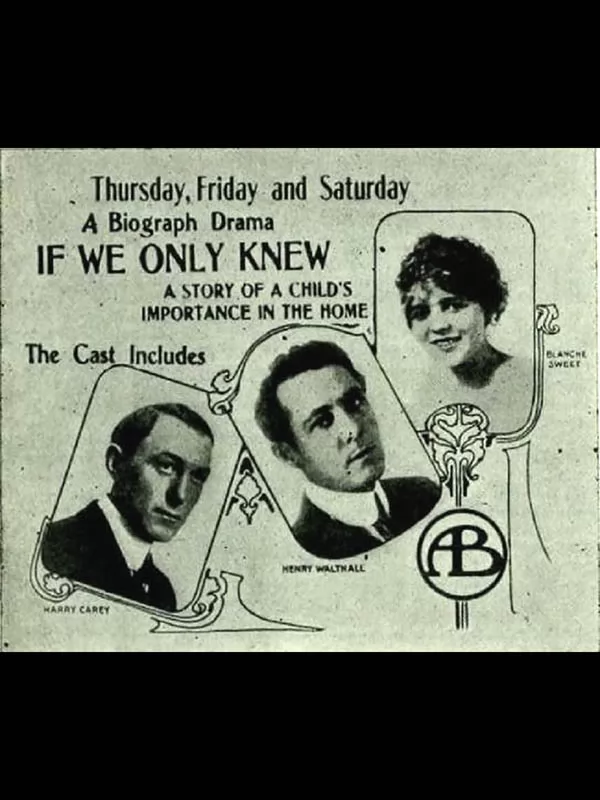 Если бы мы только знали / If We Only Knew (1913) отзывы. Рецензии. Новости кино. Актеры фильма Если бы мы только знали. Отзывы о фильме Если бы мы только знали