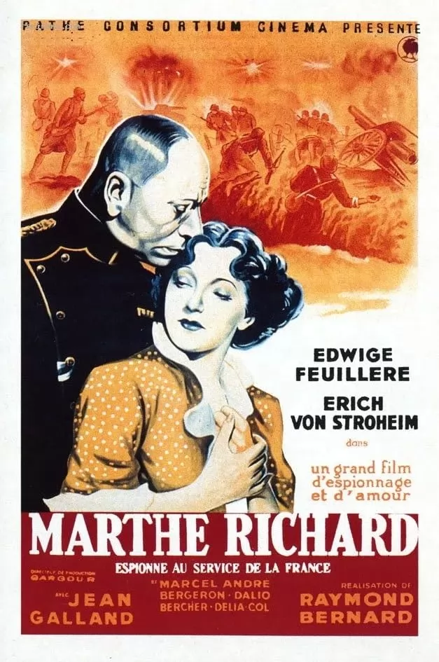 Марта Ричард на службе Франции / Marthe Richard au service de la France (1937) отзывы. Рецензии. Новости кино. Актеры фильма Марта Ричард на службе Франции. Отзывы о фильме Марта Ричард на службе Франции